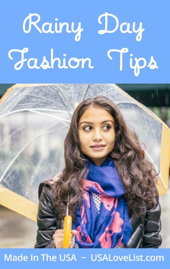 Rainy Day Fashion Tips | Fashion under $100 | Made in USA