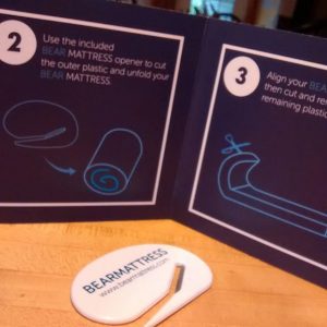 Buying a mattress: Mattress in a box: opening directions