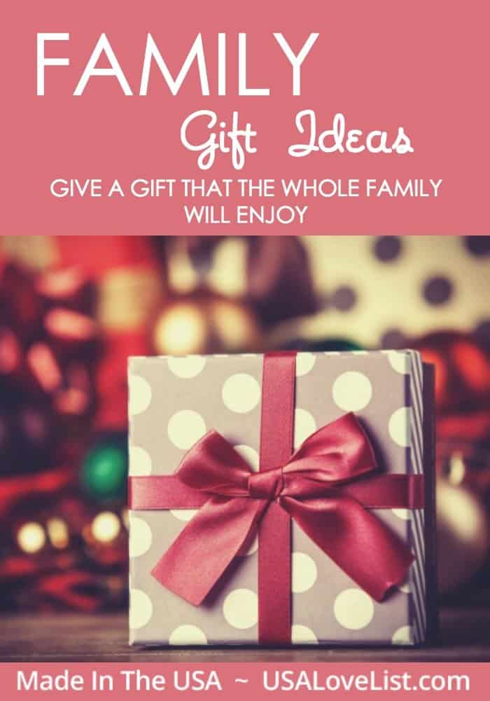 Family Gift ideas: Give a gift the whole family will enjoy | Made in USA