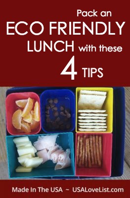 Tips on packing an Eco friendly lunch