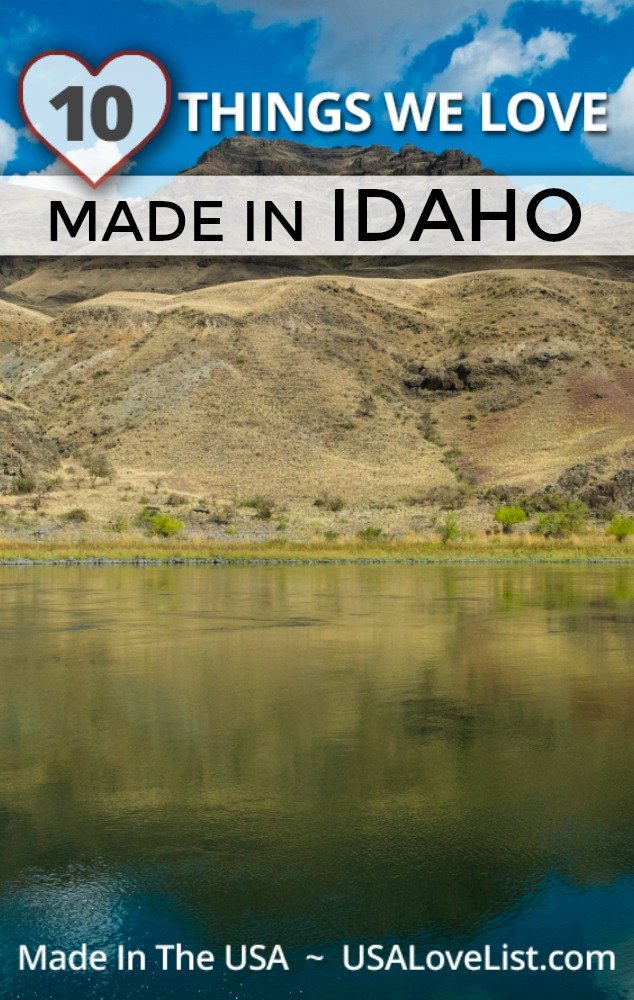 Products we love made in Idaho #usalovelisted #madeinidaho