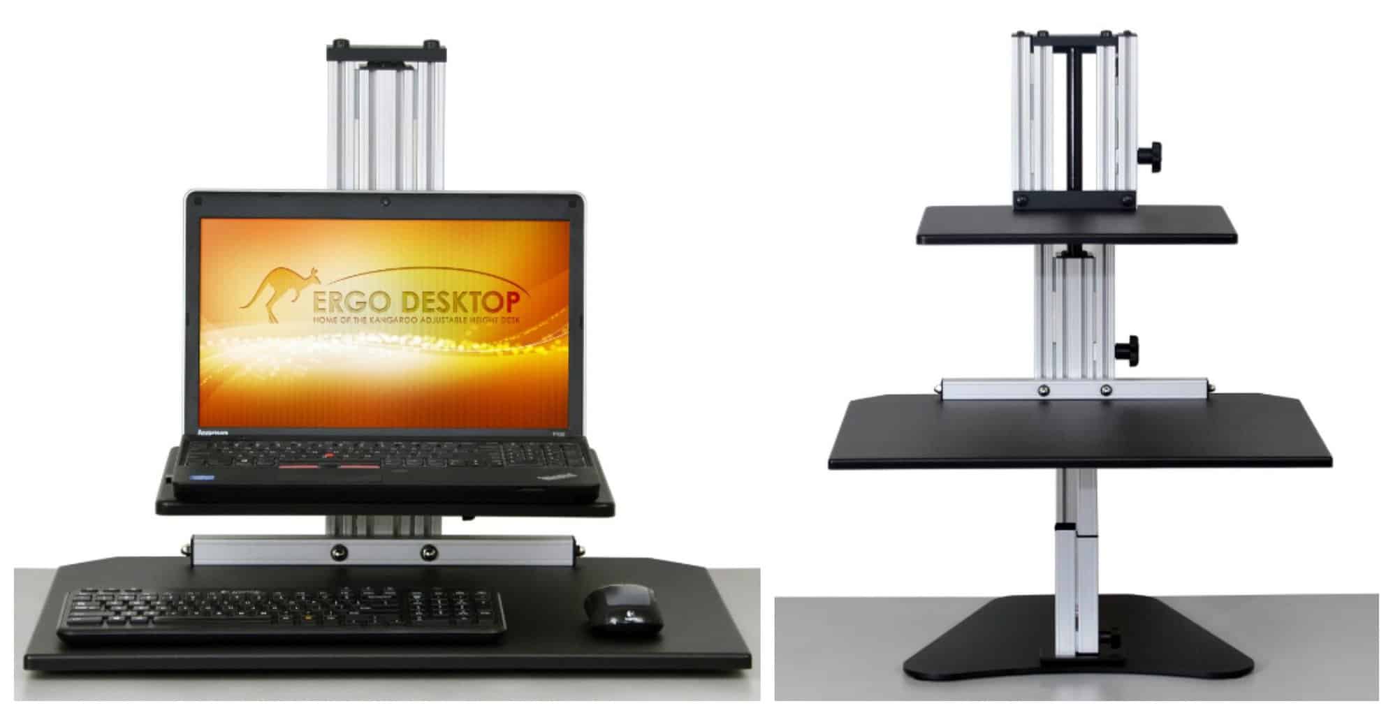 Kangaroo Junior Ergo Desktop adjustable height computer