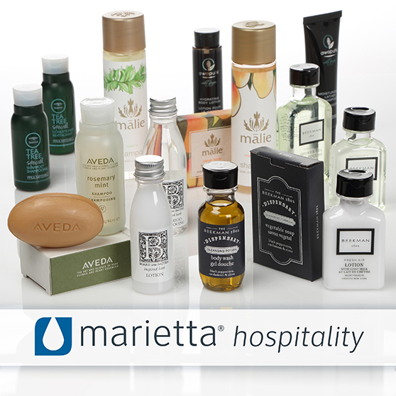 Marietta Hospitality Personal Care Hotel Ammenities Made in the USA