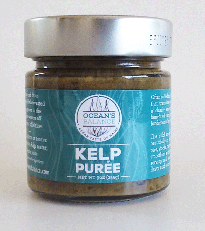 Ocean's Balance Kelp Purée - Kelp, Water, Lemon Juice - Vegan and Paleo