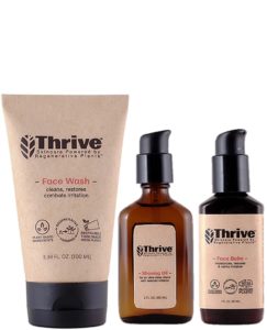 Thrive Men's Natural Skin Care made in USA via USALovelist.com