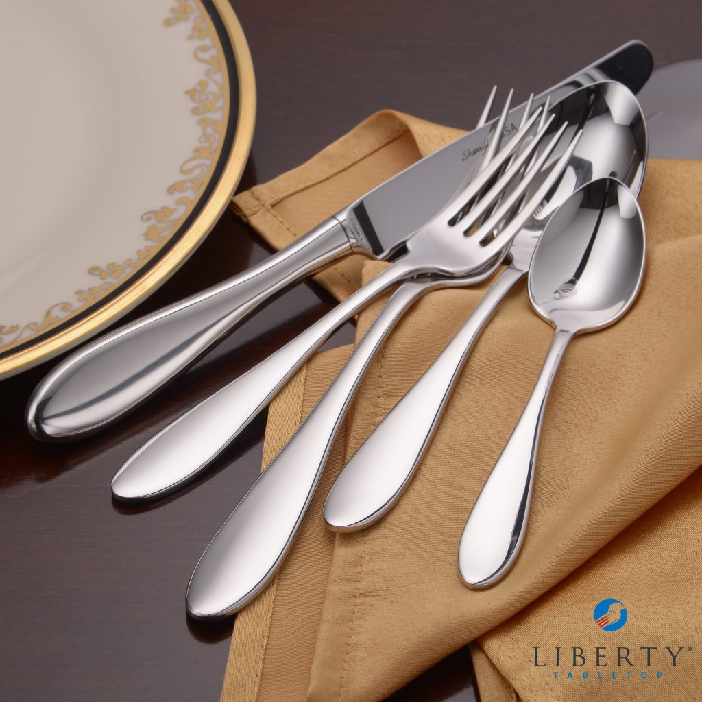 Best Bridal Shower Gifts: Liberty Tabletop American made silverware #usalovelisted 