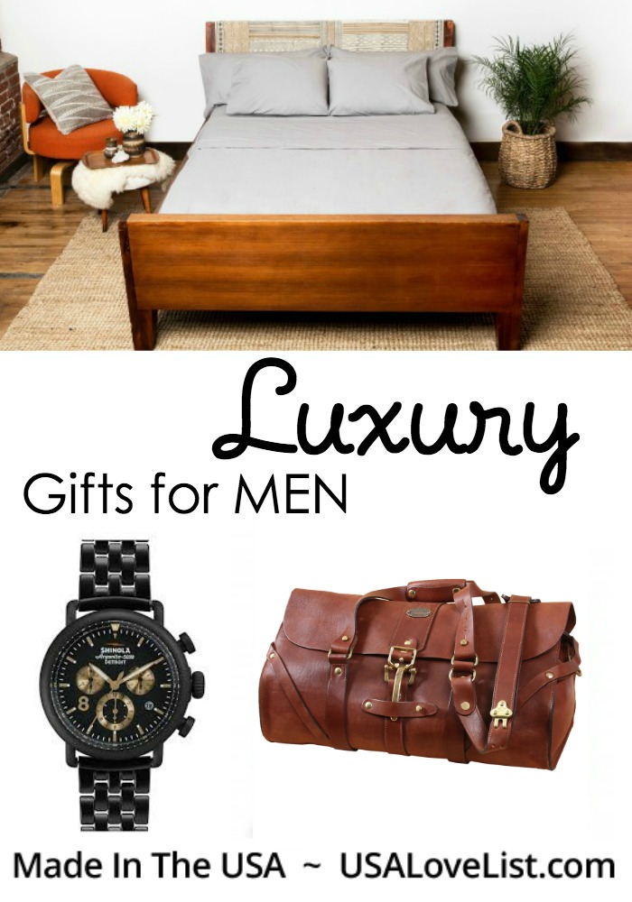 Luxury Gifts for Men - American Made