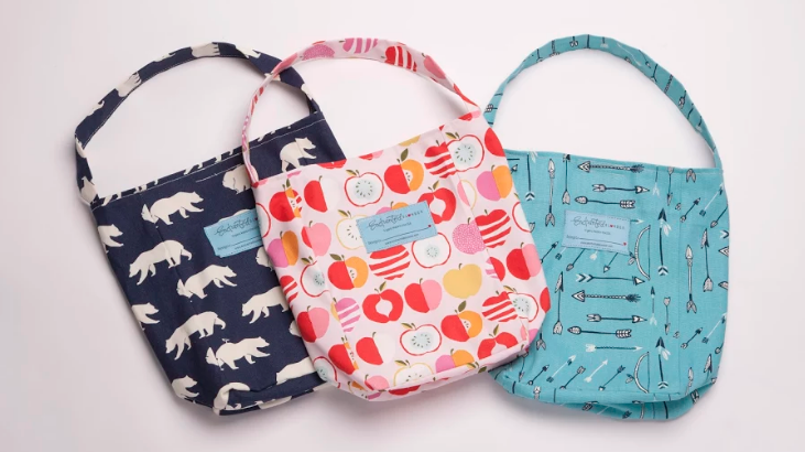 Lunch Gear: Enchanted Slumber Organic Lunch Bags, Made in USA