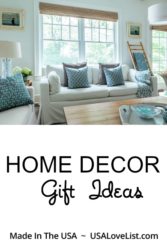 Home Decor Gifts Made in the USA