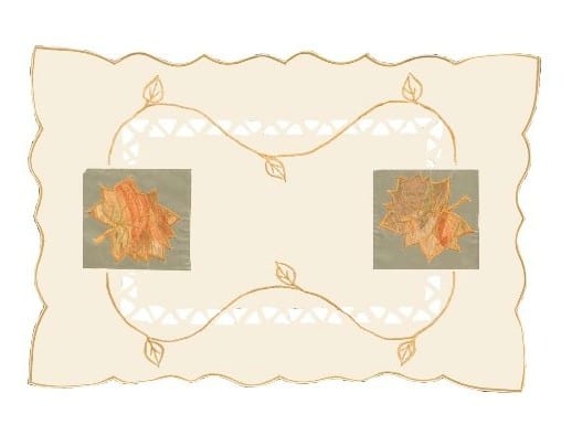 The Perfect Thanksgiving Table: Heritage Lace placemats #usalvoelisted #madinUSA #Thanksgiving