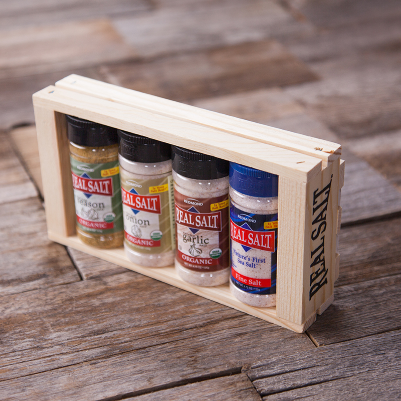 American Made Paleo Gifts - Real Salt Organic Seasoning Gift Box