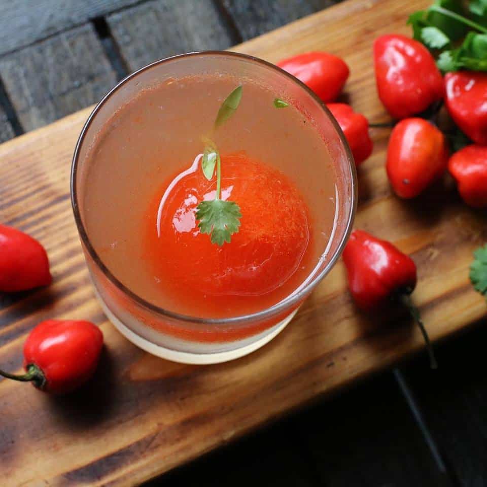 Best Chicago Restaurants Tanta Chicago - Best Spicy 'Margarita' - Made in Mezcal and Tequila #foodie #Chicago #usalovelisted 