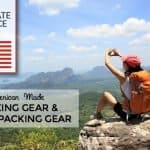 Made in USA Hiking Gear & Backpacking Gear: A Source Guide