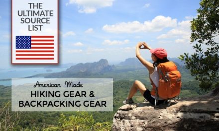 Made in USA Hiking Gear & Backpacking Gear: A Source Guide