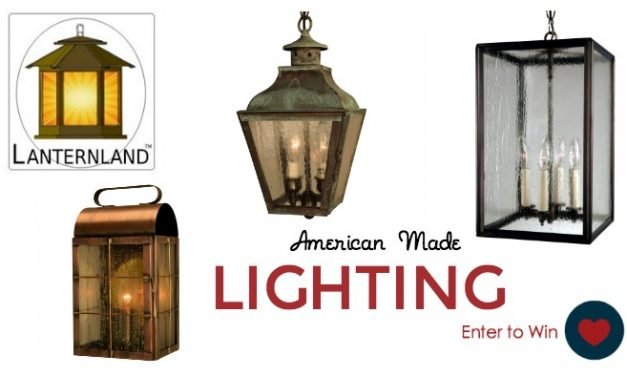 Giveaway: American Made Lighting by Lanternland