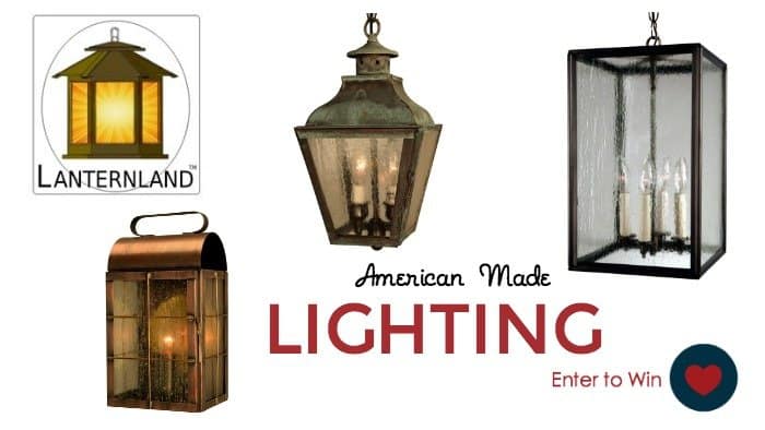 Giveaway: American Made Lighting by Lanternland