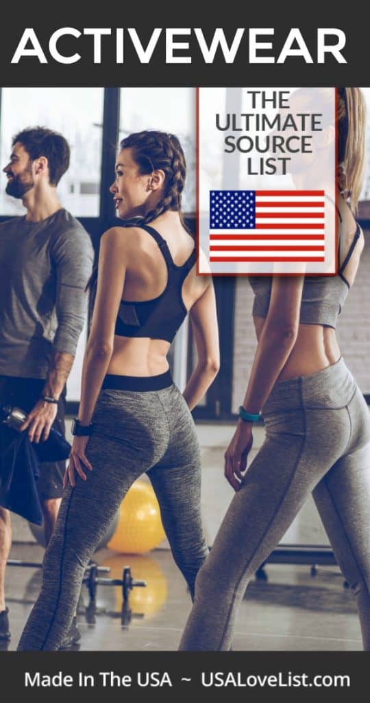 Activewear made in USA for men, women, and kids #usalovelisted #activewear #fitness #crossfit #running #yoga #crosstrain