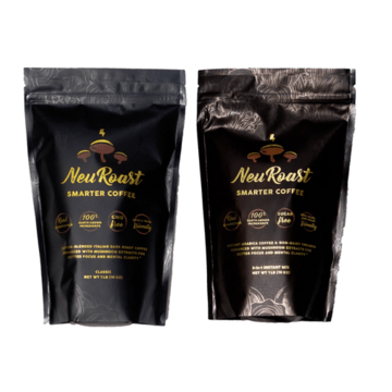 Medicinal Mushroom Products: NeuRoast - Medicinal Mushroom Coffee - Instant Coffee #madeinUSA #USAlovelisted #medicinal #mushrooms