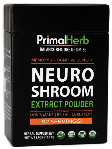 Medicinal Mushroom Products: Primal Herb NeuroShroom - Medicinal Mushroom Coffee Blend For Memory and Cognitive Support #usalovelisted #mushrooms #medicinal 