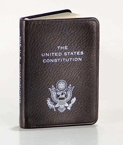 Constitution Day, Sept 17: Pocket size United States Constitution #constitutionDay #usalovelisted