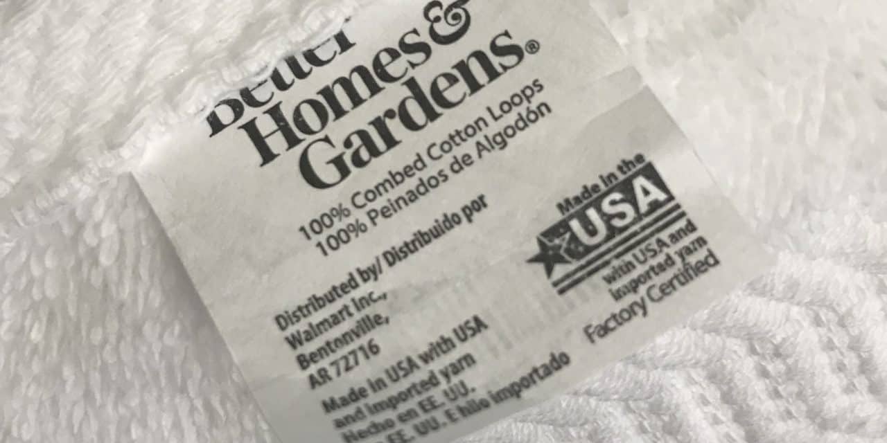 Better Homes & Gardens American Made Towels • USA Love List