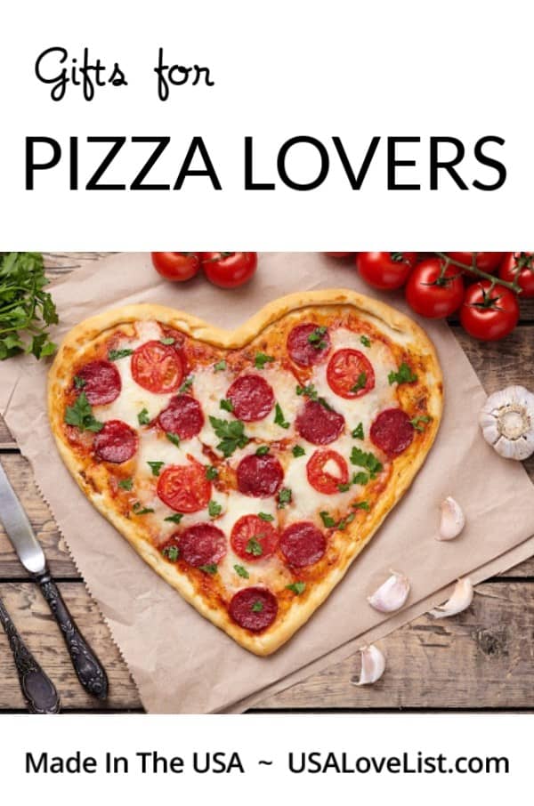 Gifts for Pizza Lovers, all made in the USA via USAlovelist.com #usalovelisted