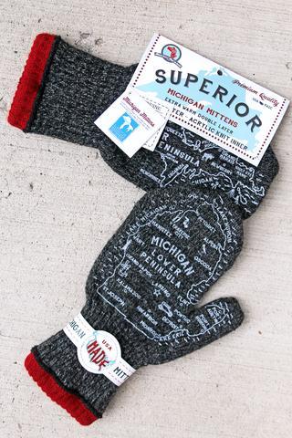 Michigan Mittens - Wool Lined Mittens Made in Michighan - 15% off with code USALOVE through January 31, 2019