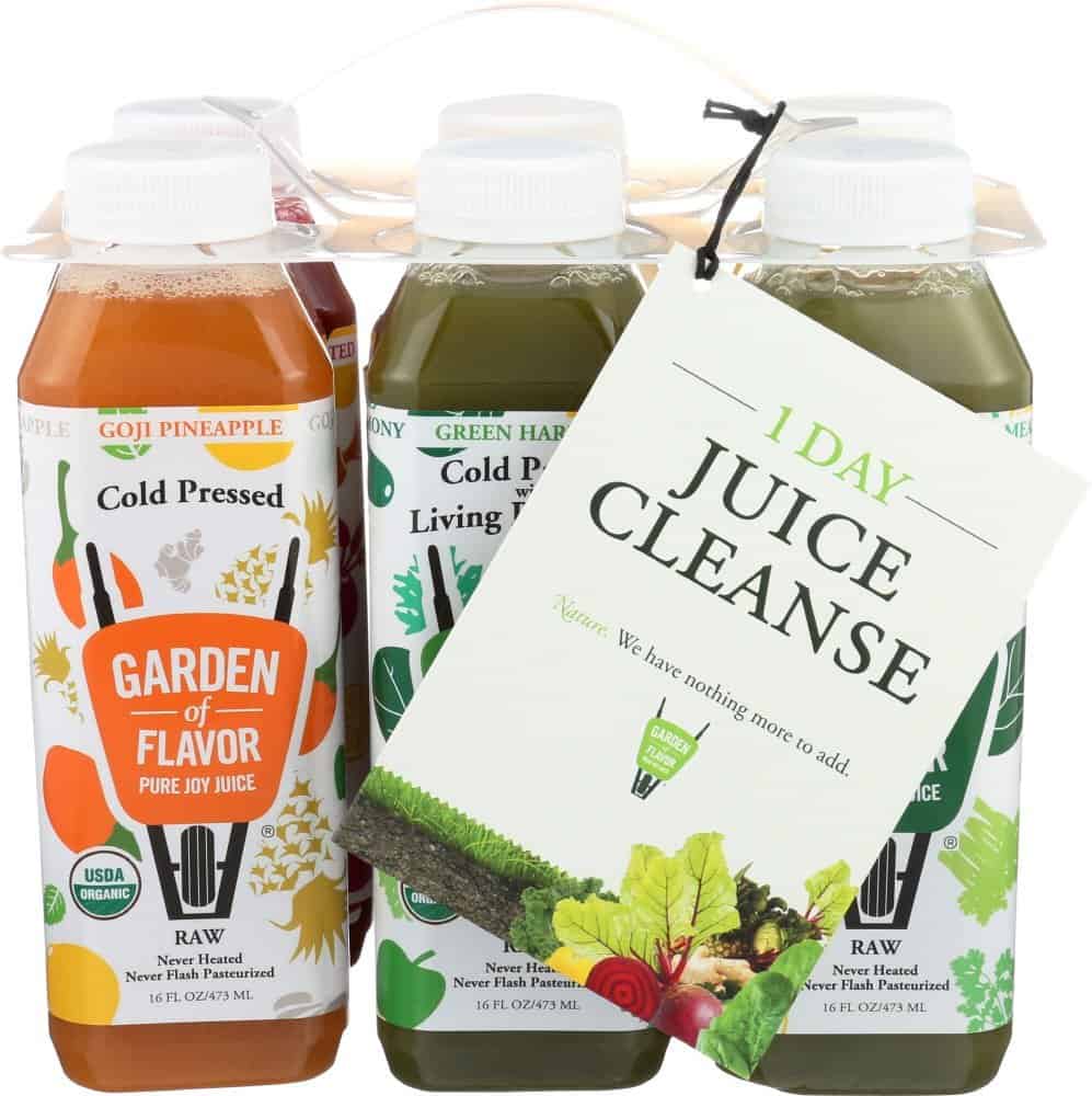 Natural Detox Cleanse: Garden of Flavor Detox Juices and Other Options via USALoveList.com #smallbusiness #womanowned #liverrescue #detox #cleanse #naturalhealth #juicecleanse #usalovelisted