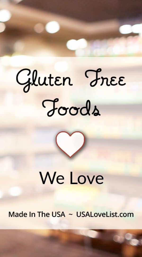Gluten Free Foods: Gluten free breads, snacks, meals and more all American made #glutenfree 