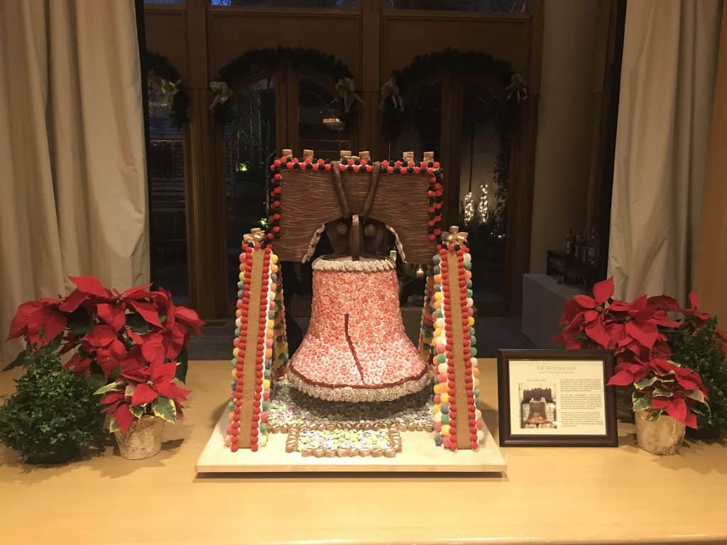 Rittenhouse Hotel Holiday Traditions - Gingerbread Displays in Philadelphia - Free Things To Do in Philadelphia for The Holidays