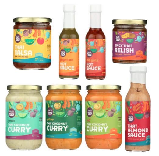 Gluten Free Foods: Yai's Thai simmer sauces Save 20% off Yai's Thai with the discount code USALOVE #glutenfree #whole30 #usalovelisted