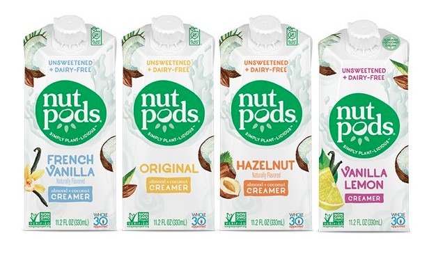 Nutpods Dairy-Free, Gluten-Free Whole30 Paleo Creamer - 15% off with code USALOVE