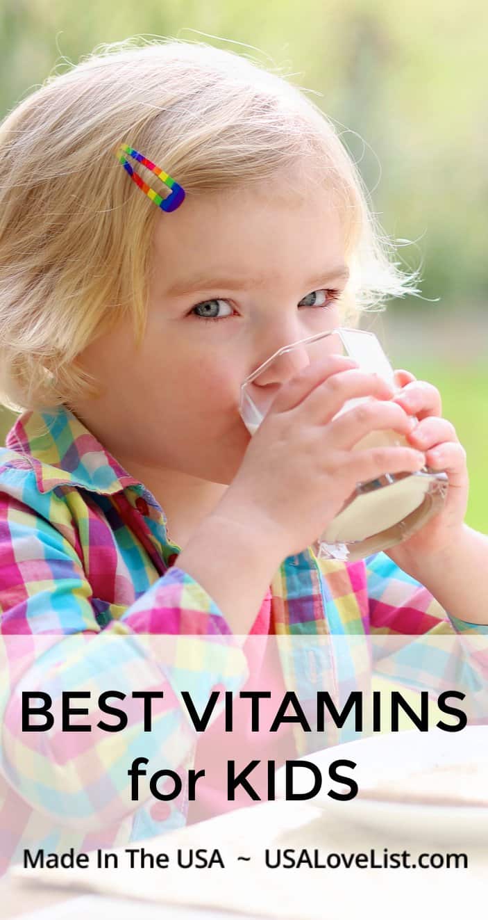 Best Vitamins for Kids Made in USA #usalovelisted #madeinUSA #kids #health