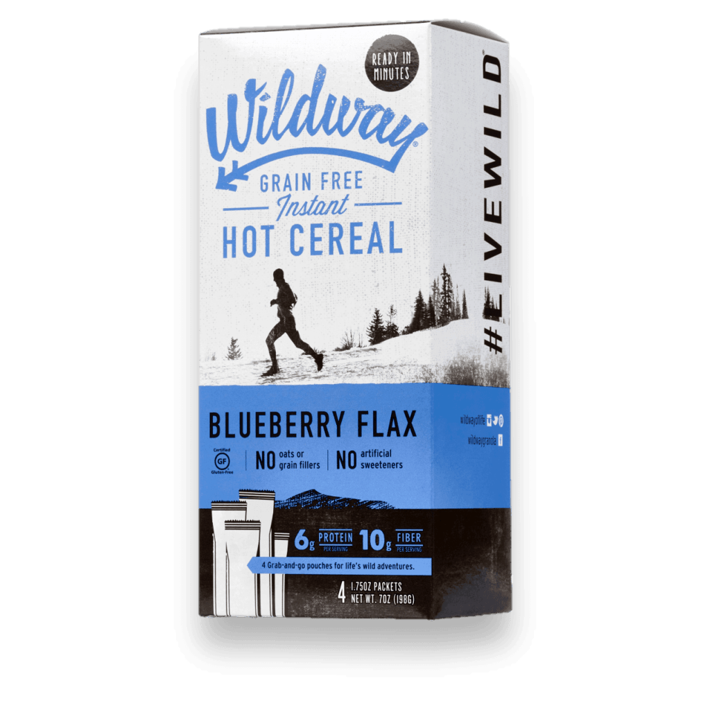 Wildway Grain-Free Paleo 'Oatmeal' Instant Hot Cereal #paleo #grainfree #glutenfree #flax #madeinusa