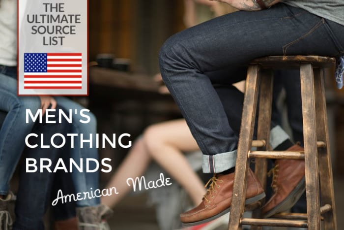 American made men's clothing brands via USA Love List 