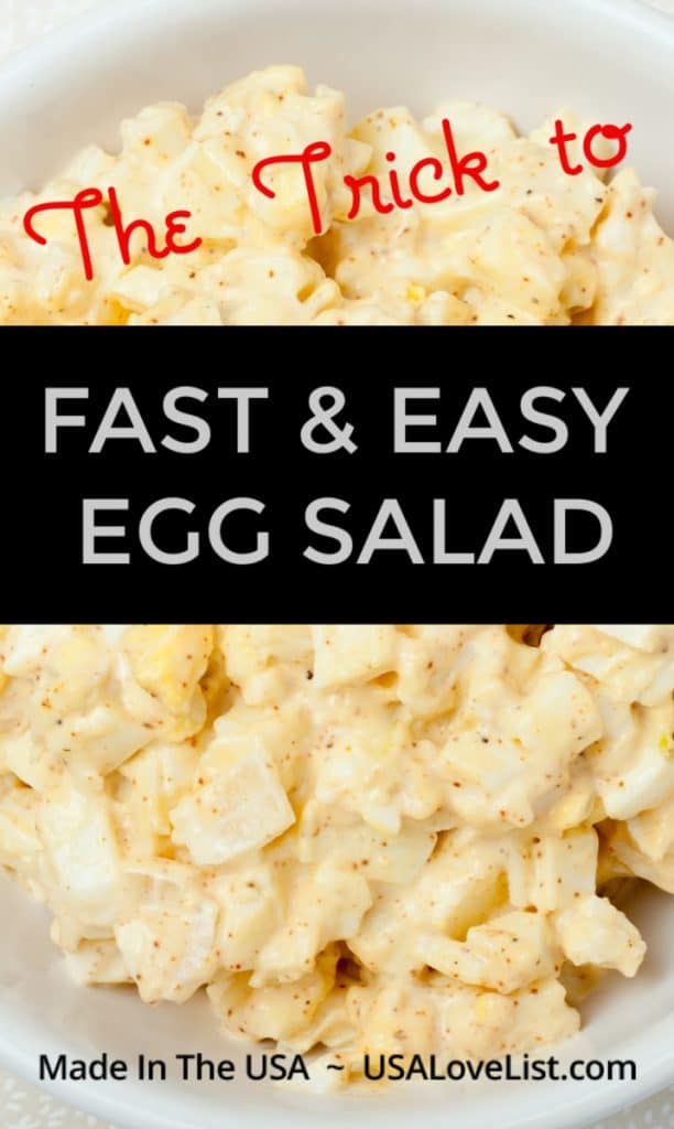 Trick to fast and easy egg salad #usalovelisted #eggsalad #kitchenaid