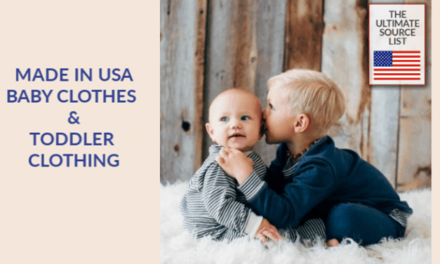 Made in USA Baby Clothes, Toddler Clothing: An Ultimate Source List