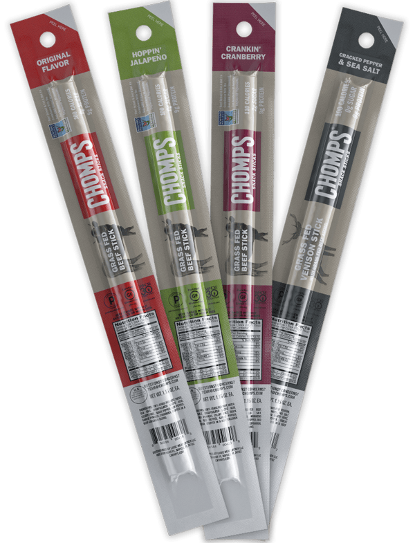 Chomps Whole30 Paleo Gluten-Free, Sugar-Free, Beef Sticks - 15% off Chomps with discount code USALOVE