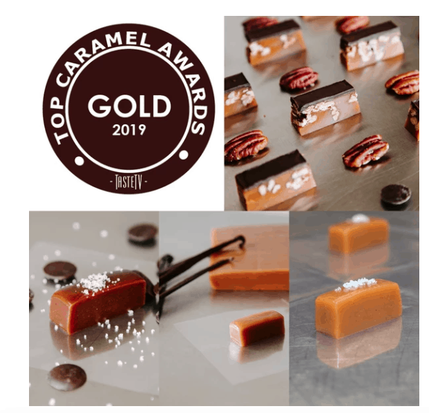 Made in USA Caramel Gifts We Love: Sweet Jules Gifts Caramel of the Month Club #caramel #giftideas #usalovelisted #madeinUSA