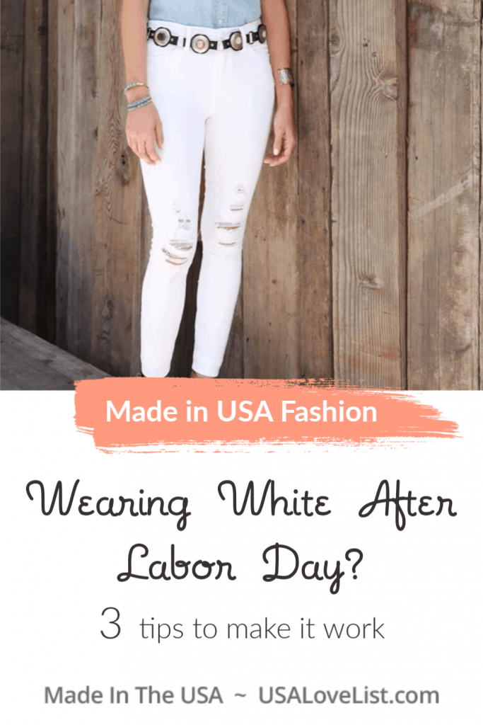 Wearing White After Labor Day- 3 Tips to make it work #fashion #usalovelsited #LaborDay