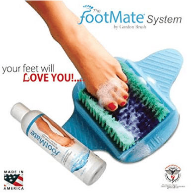 Made in USA Bathroom Essentials: Footmate #usalovelisted #madeinUSA #bathroom #footcare