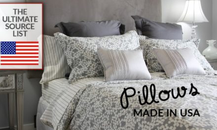 Made in USA Pillows: The Ultimate Source List