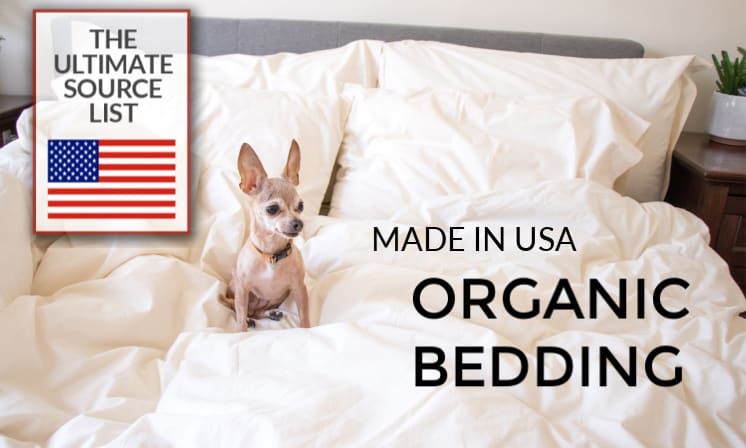 MADE IN USA ORGANIC BEDDING