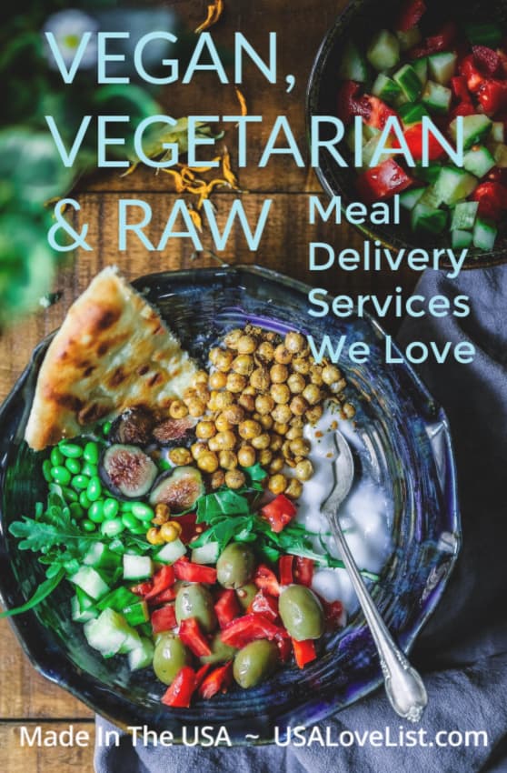 Vegan, vegetarian and raw food meal delivery services we love