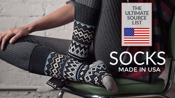 Made in USA Socks feauturing Zkano organic fashion socks