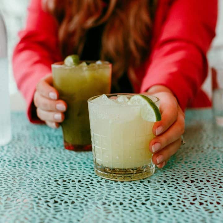 Sparkling Mezcal Margarita