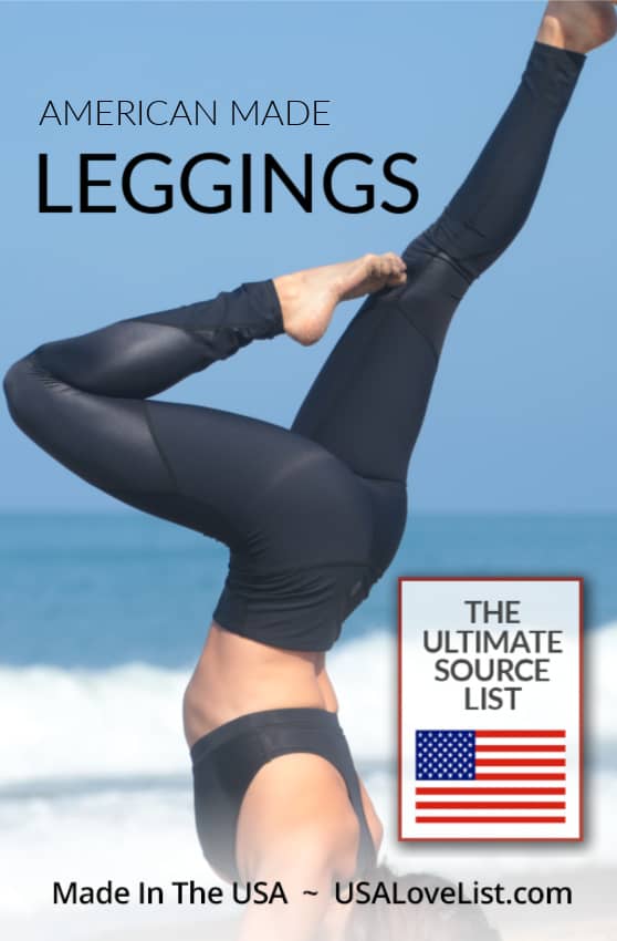 American Made Leggings- A USA Love List Source List