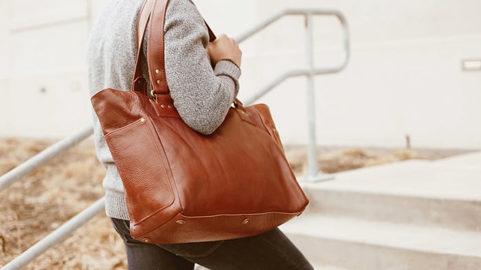 New Vintage 100% Genuine Leather Women's Hand Bag Messenger Bag Shopping Bag