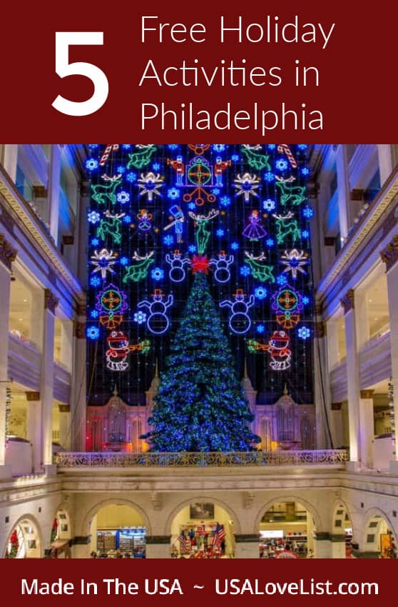 Free Holiday activities in Philadelphia
photo credit: G. Widman for VISIT PHILADELPHIA®
#usalovelisted #holiday #travel #philly