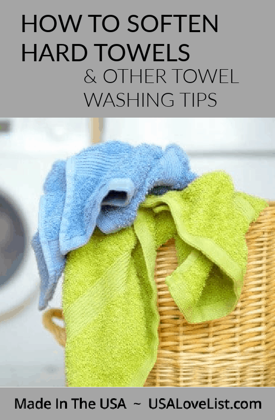 How to Soften Towels